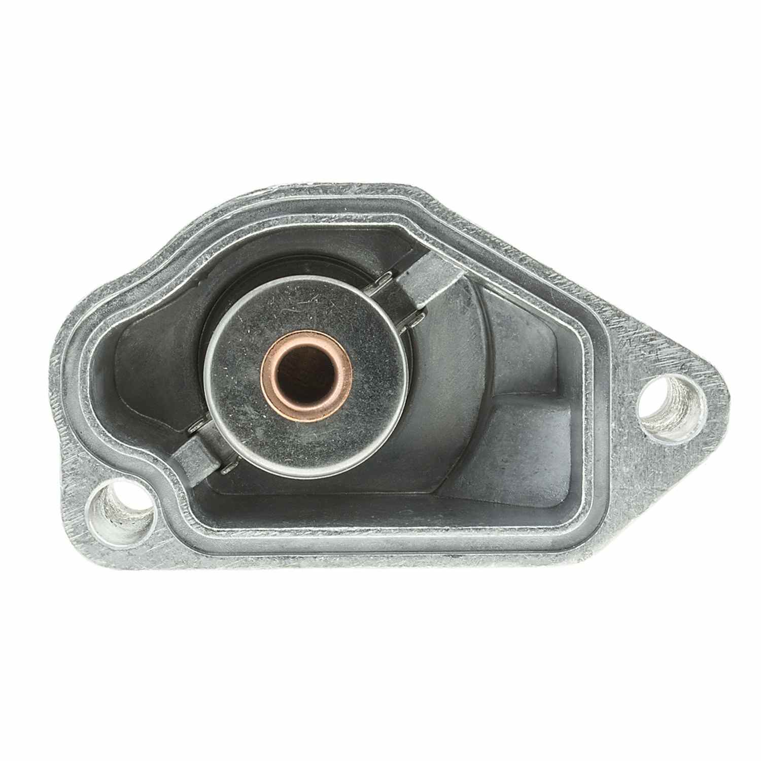 Bottom View of Engine Coolant Thermostat Housing Assembly MOTORAD 347-192