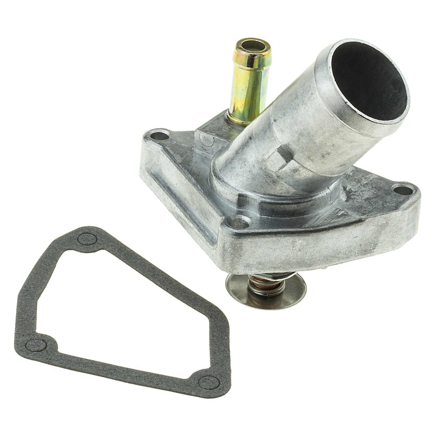 Angle View of Engine Coolant Thermostat Housing Assembly MOTORAD 391-170