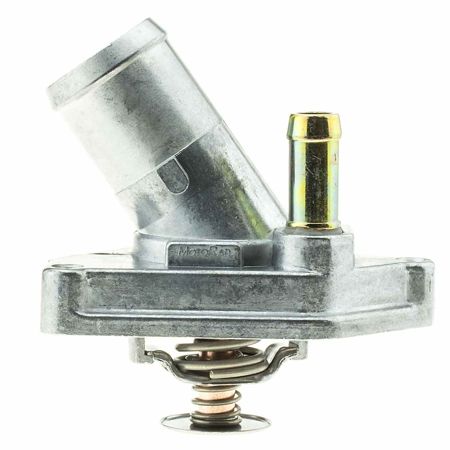 Front View of Engine Coolant Thermostat Housing Assembly MOTORAD 391-170