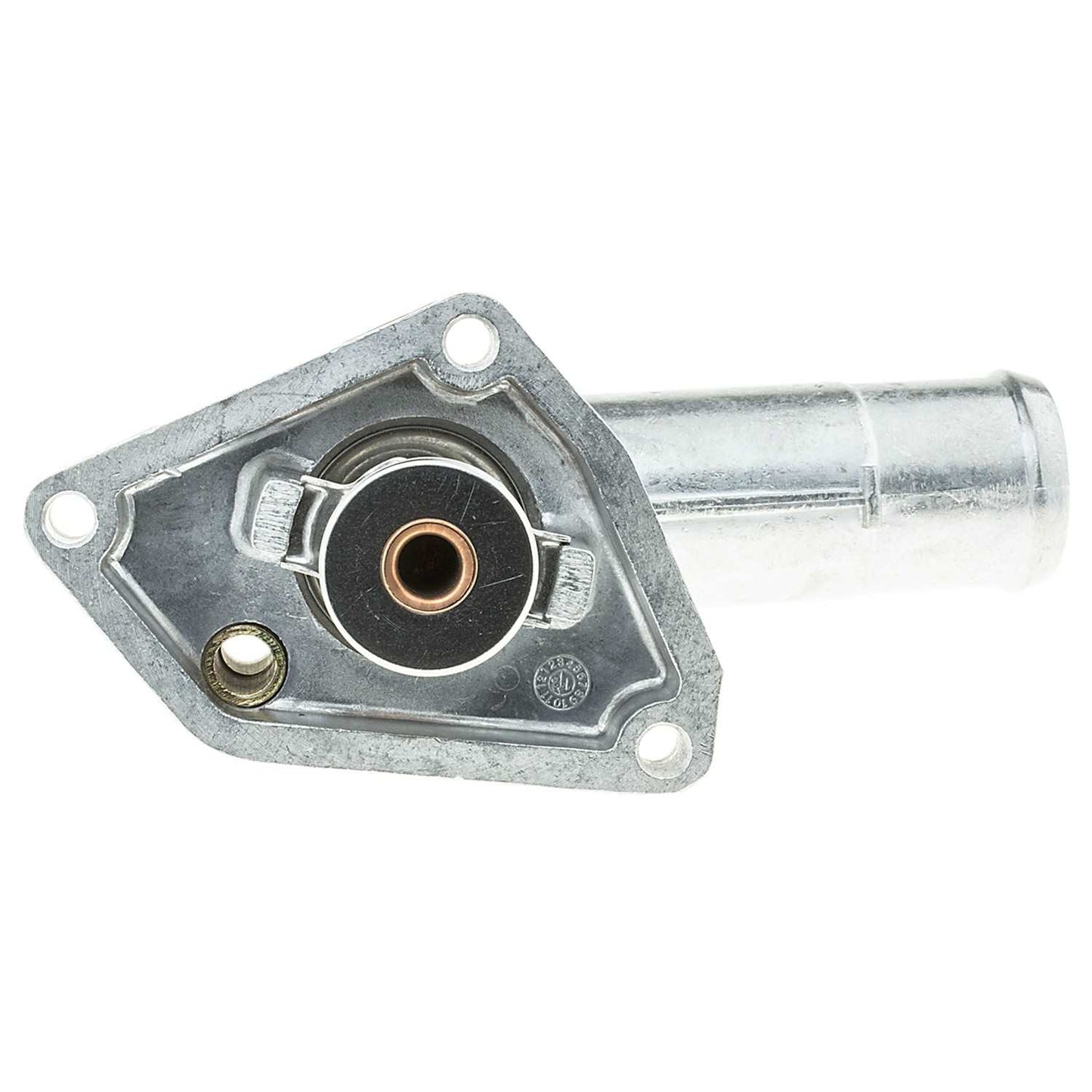 Bottom View of Engine Coolant Thermostat Housing Assembly MOTORAD 431-170