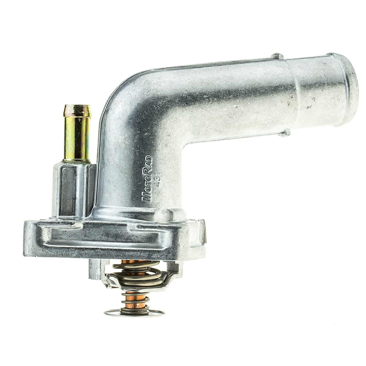 Front View of Engine Coolant Thermostat Housing Assembly MOTORAD 431-170