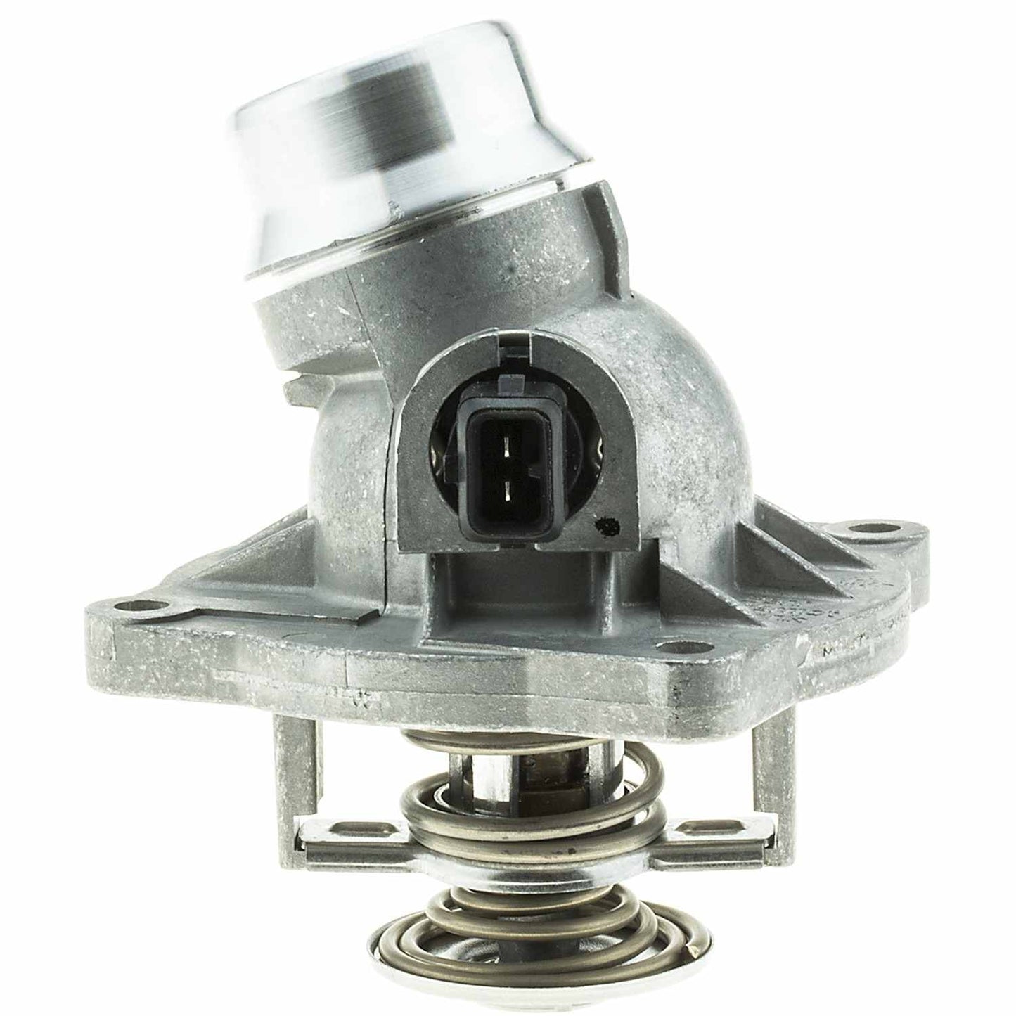 Front View of Engine Coolant Thermostat Housing Assembly MOTORAD 468-213