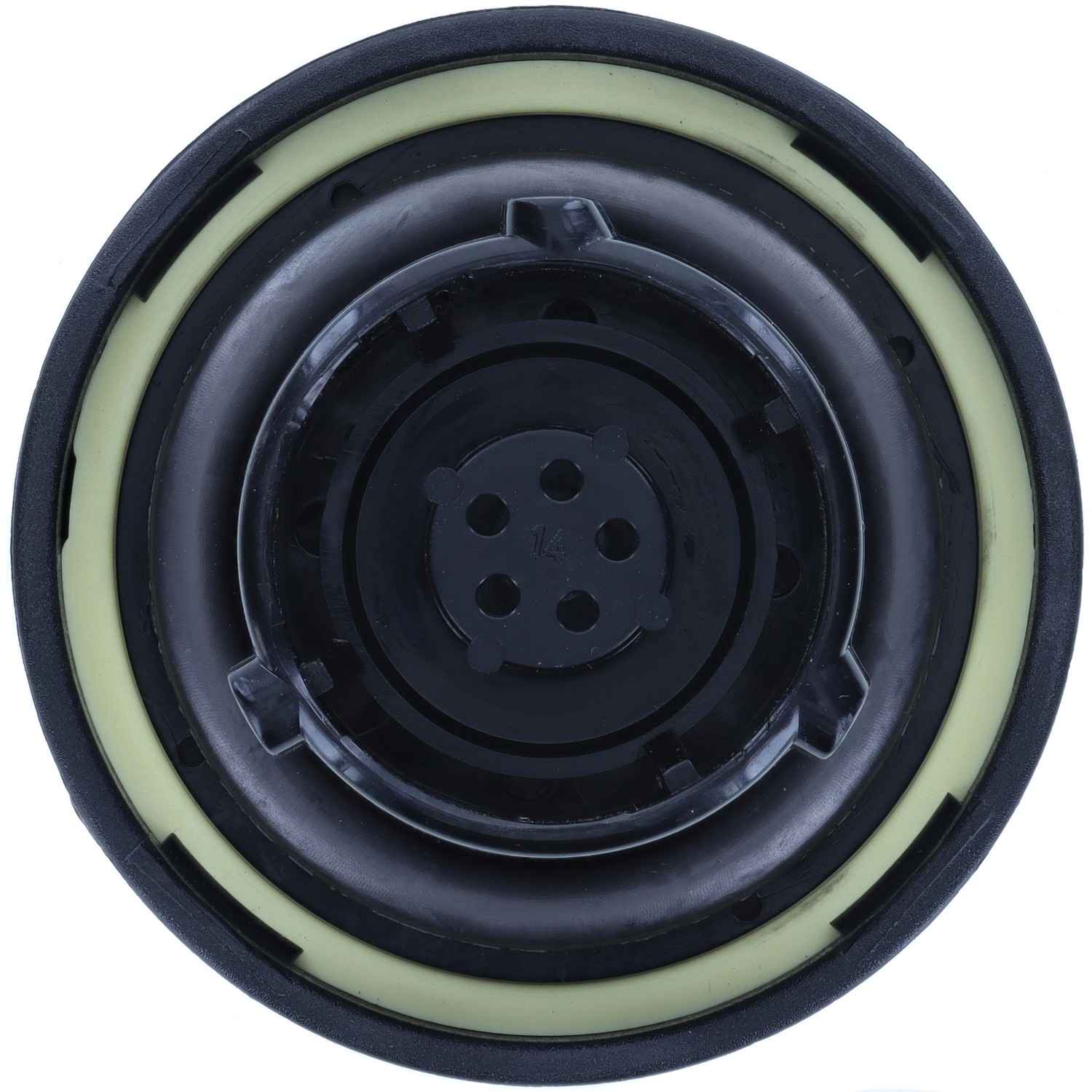 Bottom View of Fuel Tank Cap MOTORAD MGC-802