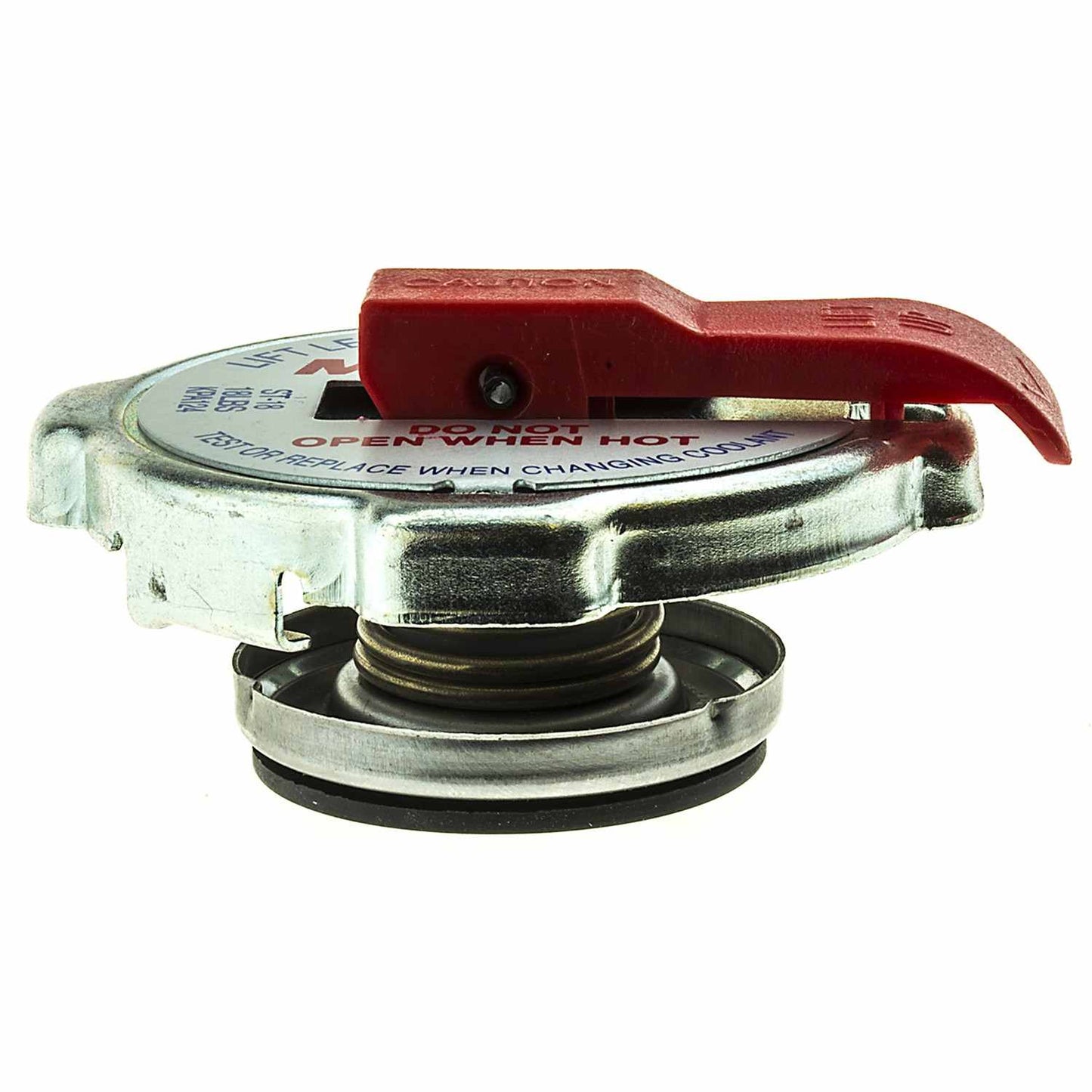 Front View of Engine Coolant Reservoir Cap MOTORAD ST-18