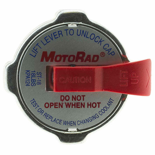 Top View of Engine Coolant Reservoir Cap MOTORAD ST-18