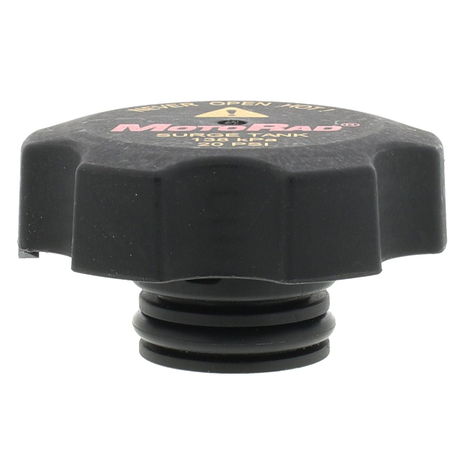 Front View of Engine Coolant Reservoir Cap MOTORAD T-62