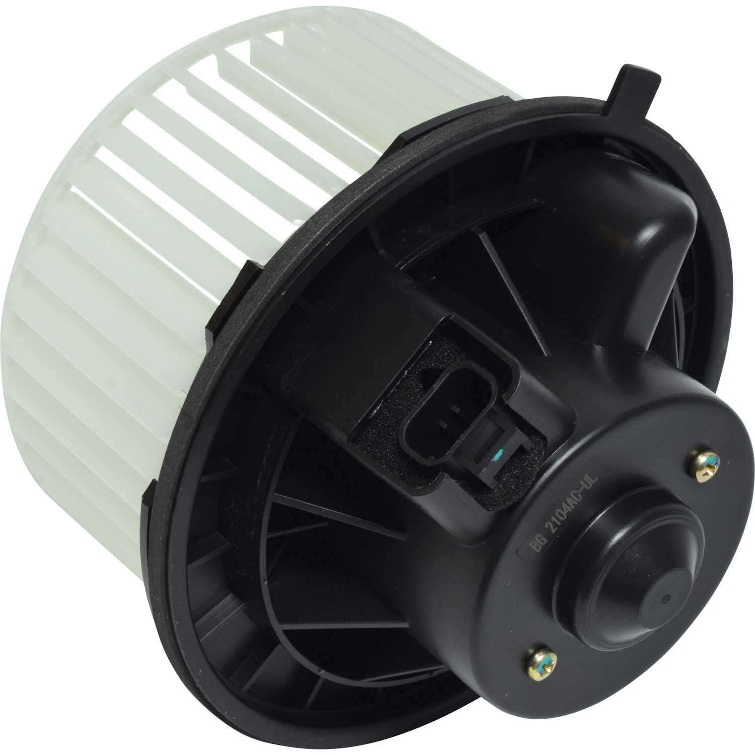 Angle View of Front HVAC Blower Motor UNIVERSAL AIR COND BM9272C