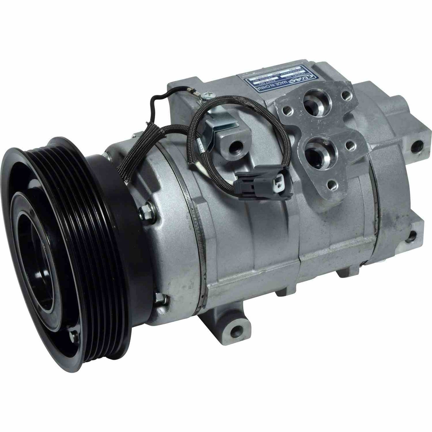 Front View of A/C Compressor UNIVERSAL AIR COND CO10520C