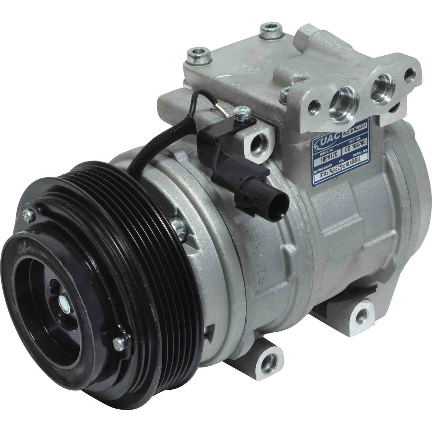 Front View of A/C Compressor UNIVERSAL AIR COND CO10979C