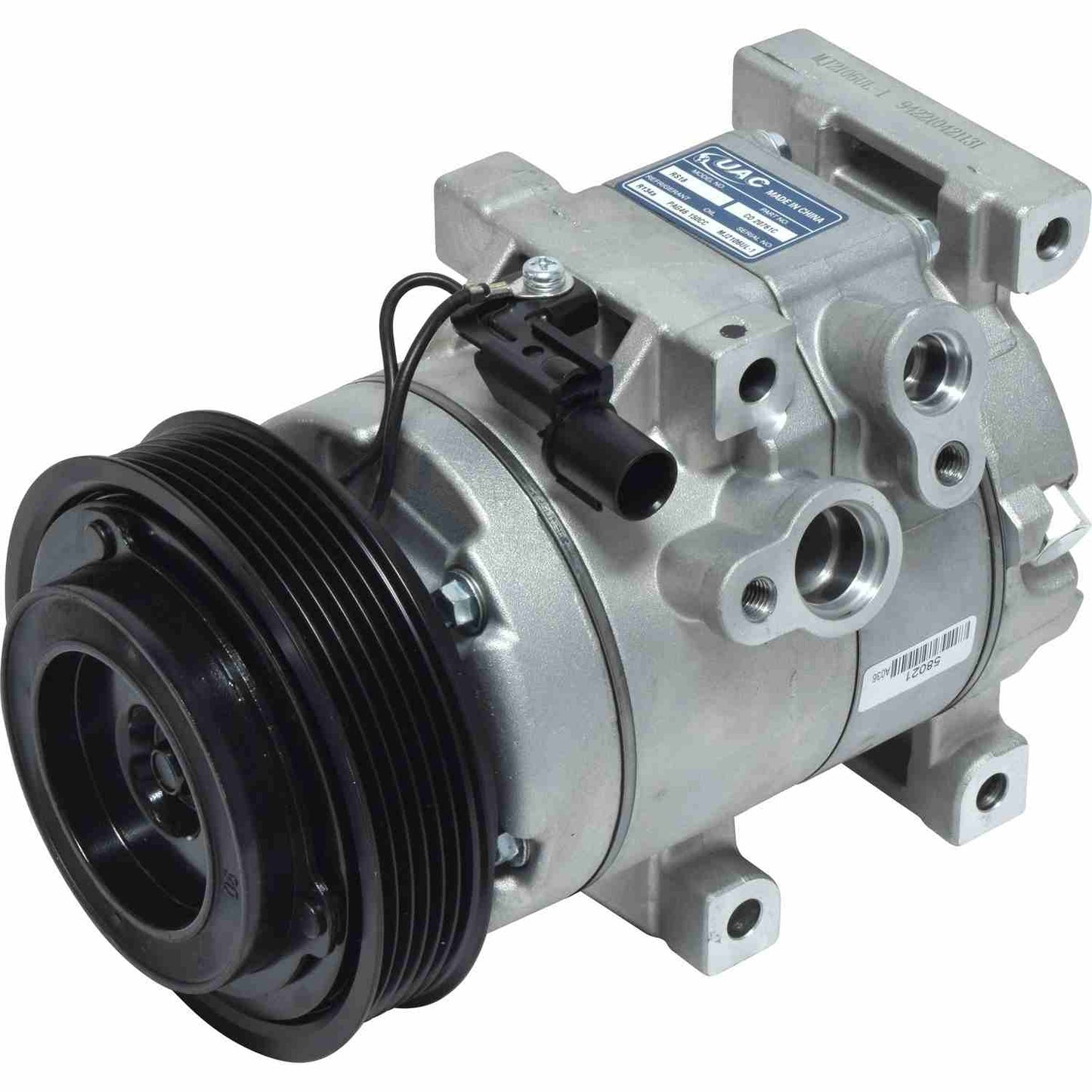 Front View of A/C Compressor UNIVERSAL AIR COND CO20761C