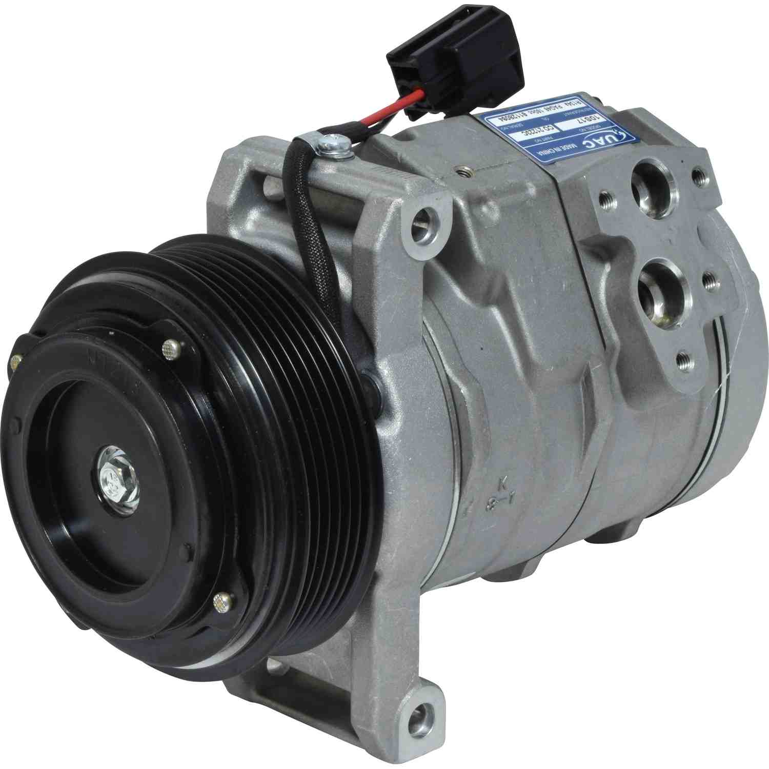 Front View of A/C Compressor UNIVERSAL AIR COND CO21223C