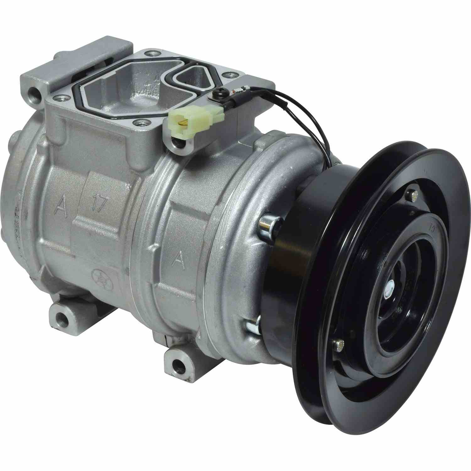 Front View of A/C Compressor UNIVERSAL AIR COND CO22011C