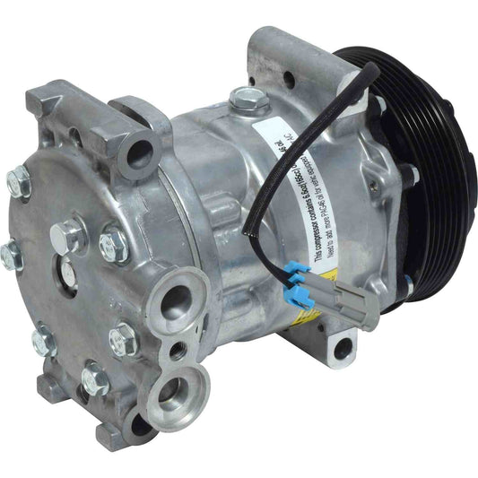 Angle View of A/C Compressor UNIVERSAL AIR COND CO4440C