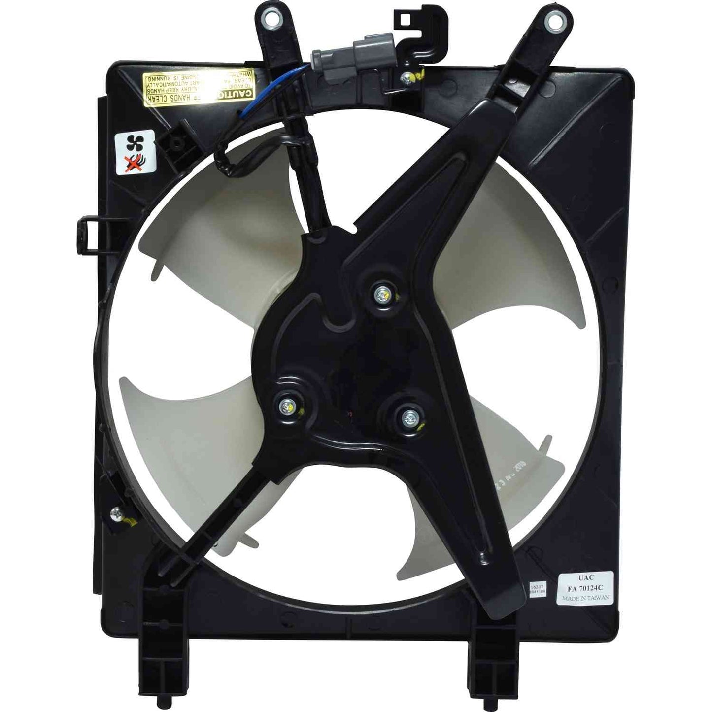 Back View of A/C Condenser Fan Assembly UNIVERSAL AIR COND FA70124C