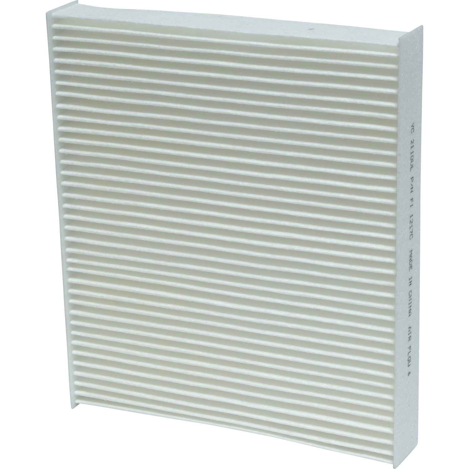 Front View of Cabin Air Filter UNIVERSAL AIR COND FI1217C