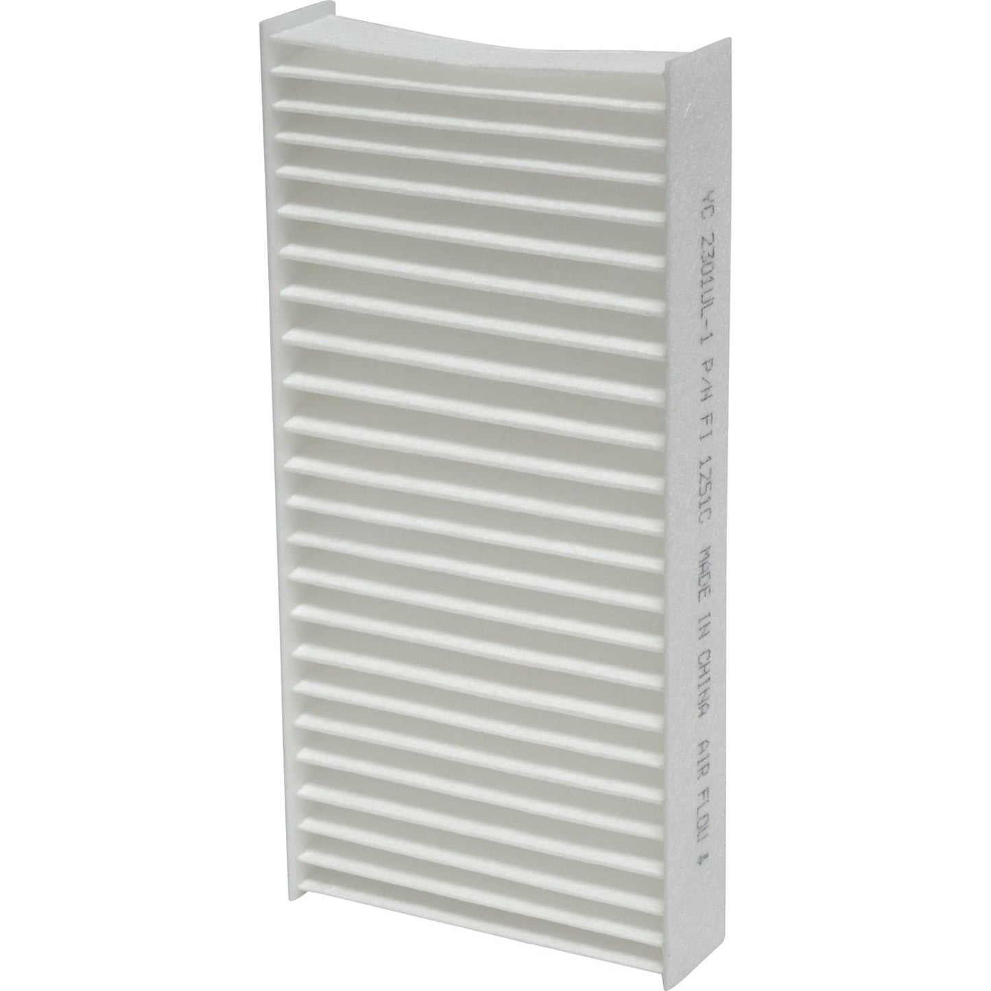 Front View of Cabin Air Filter UNIVERSAL AIR COND FI1251C