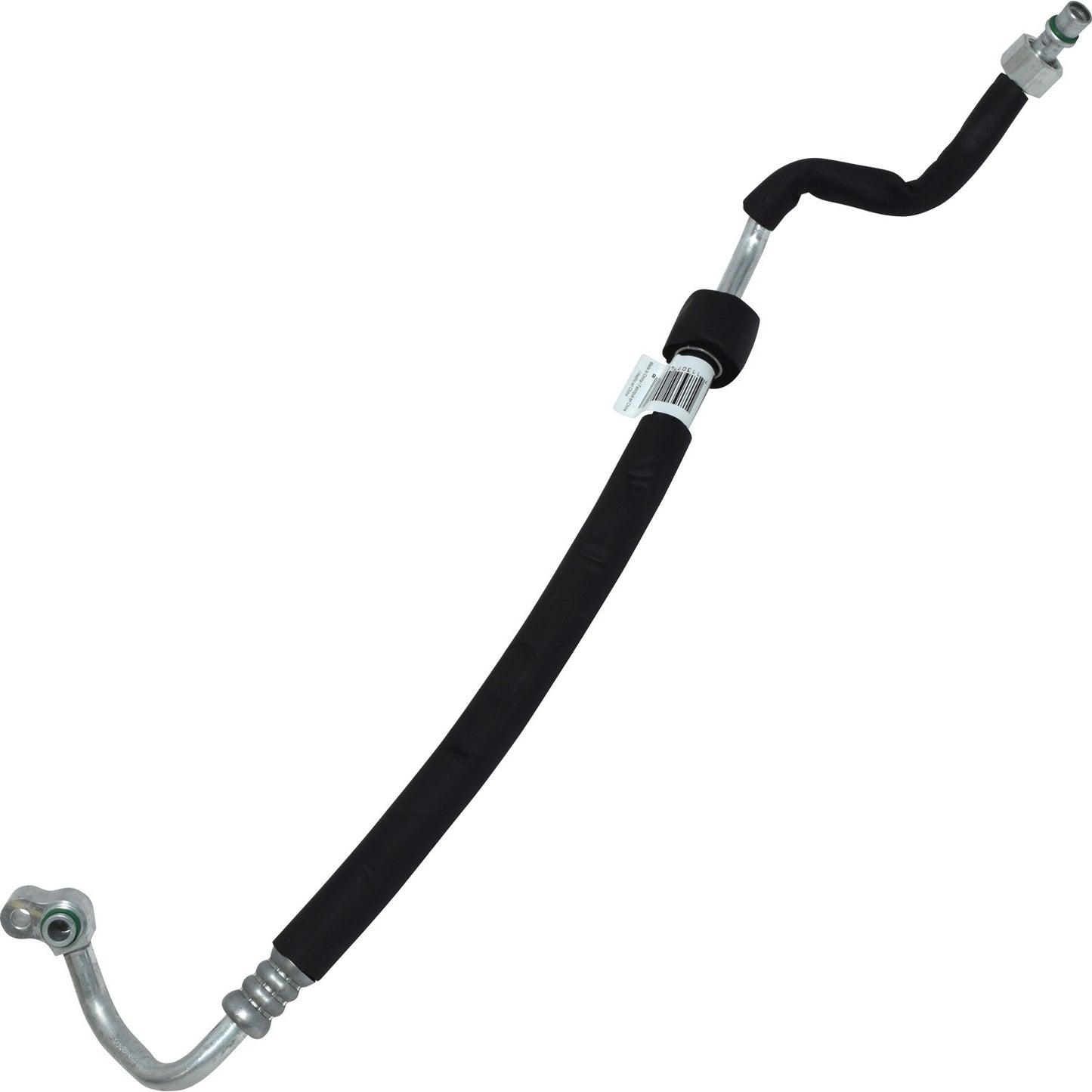 Front View of A/C Suction Line Hose Assembly UNIVERSAL AIR COND HA10183C