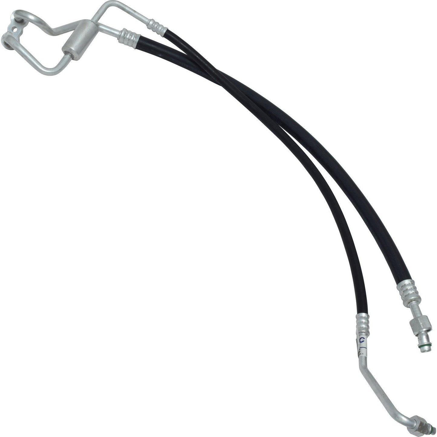 Angle View of A/C Manifold Hose Assembly UNIVERSAL AIR COND HA10459C