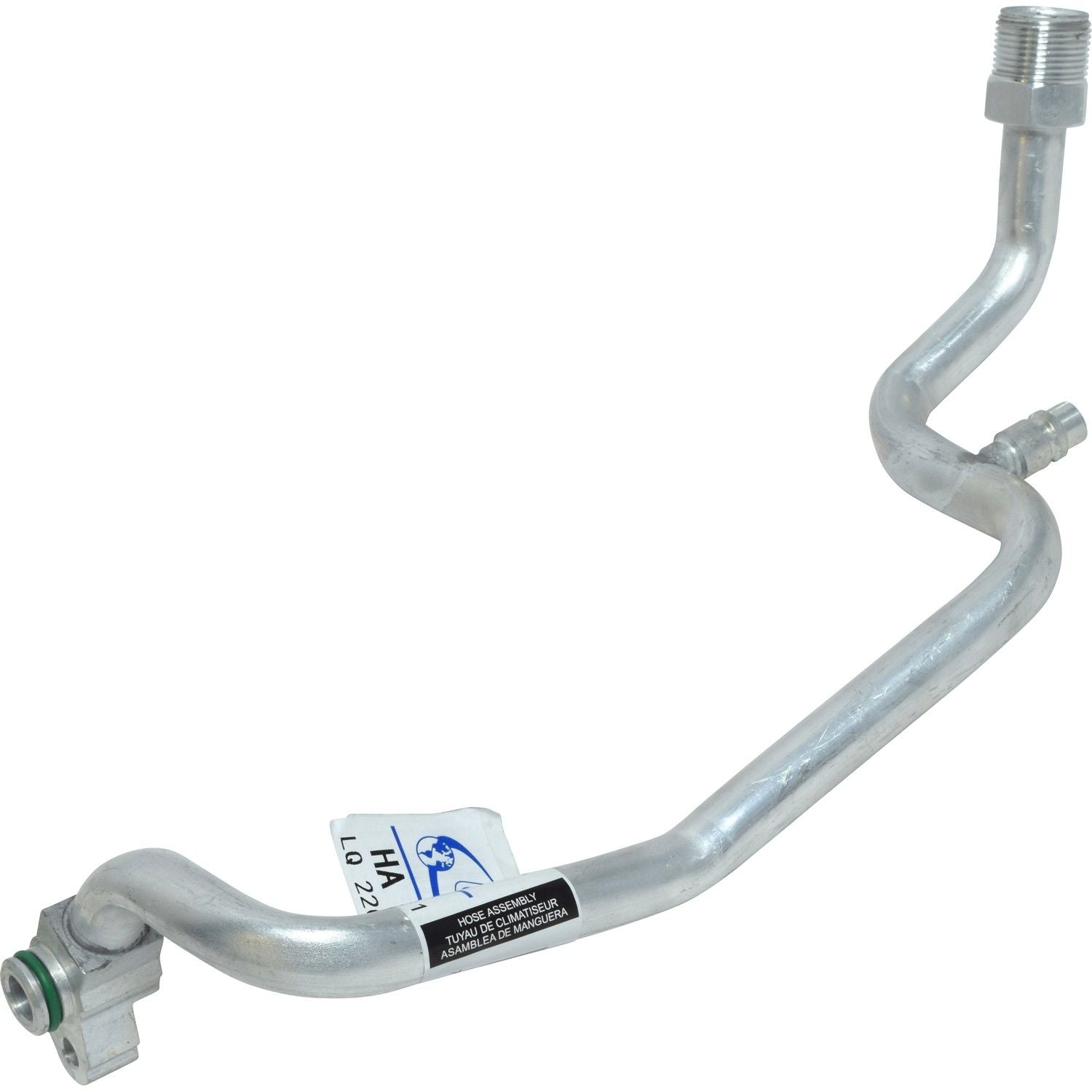 Front View of A/C Refrigerant Discharge Hose UNIVERSAL AIR COND HA111357C