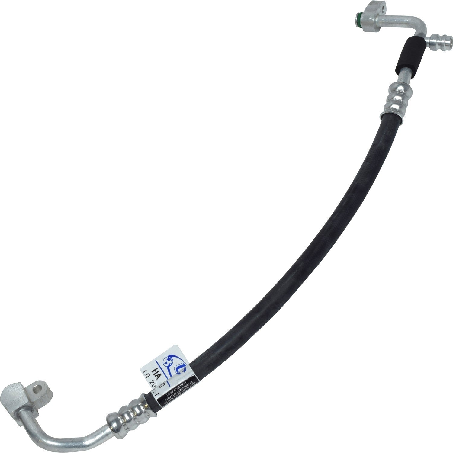 Front View of A/C Refrigerant Discharge Hose UNIVERSAL AIR COND HA111543C