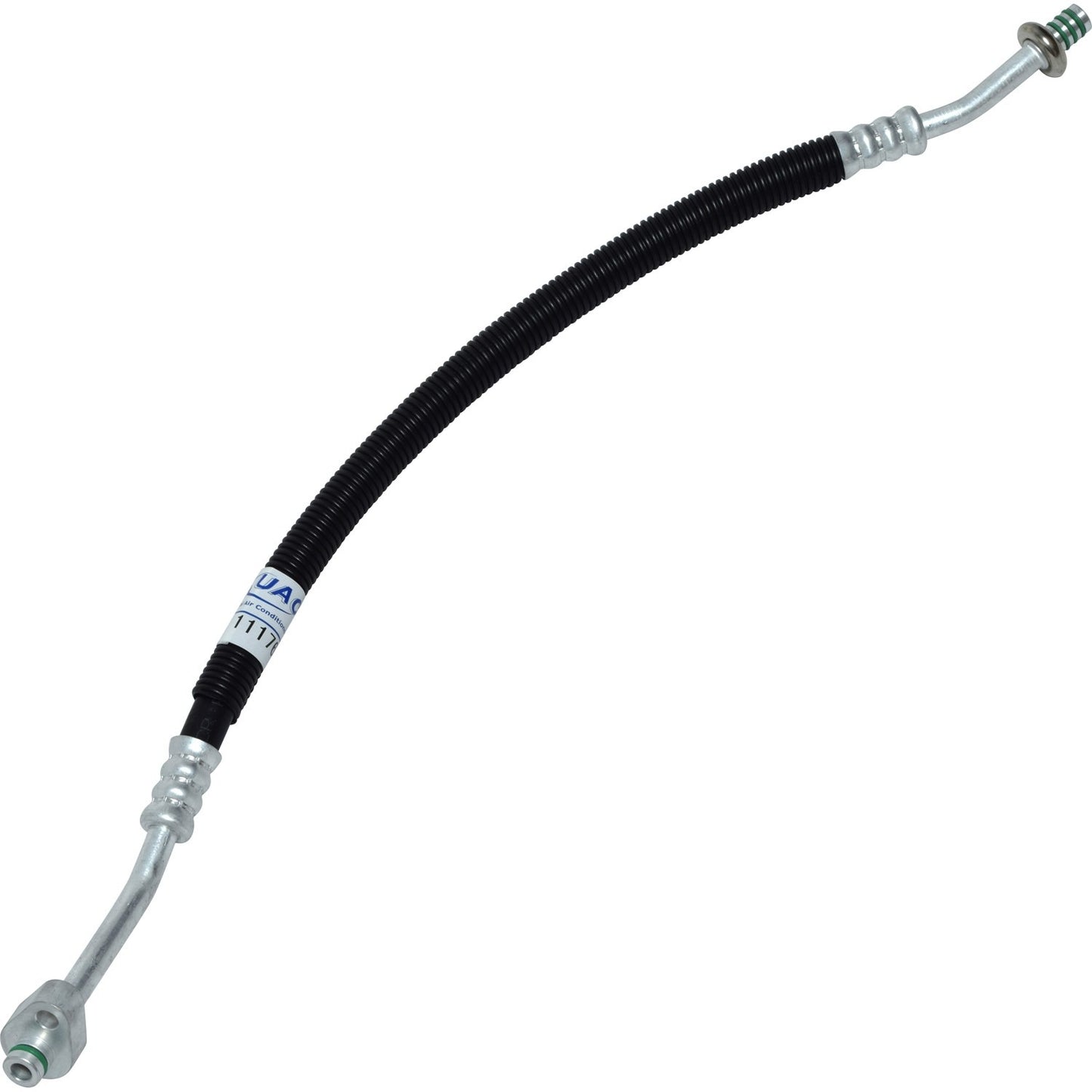 Front View of A/C Refrigerant Liquid Hose UNIVERSAL AIR COND HA111763C