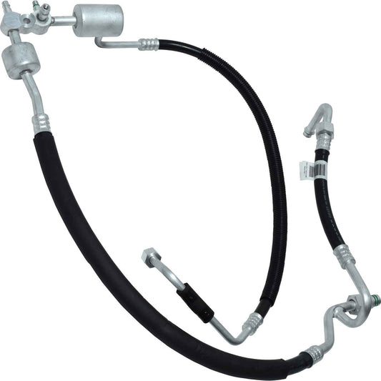 Back View of A/C Manifold Hose Assembly UNIVERSAL AIR COND HA11184C