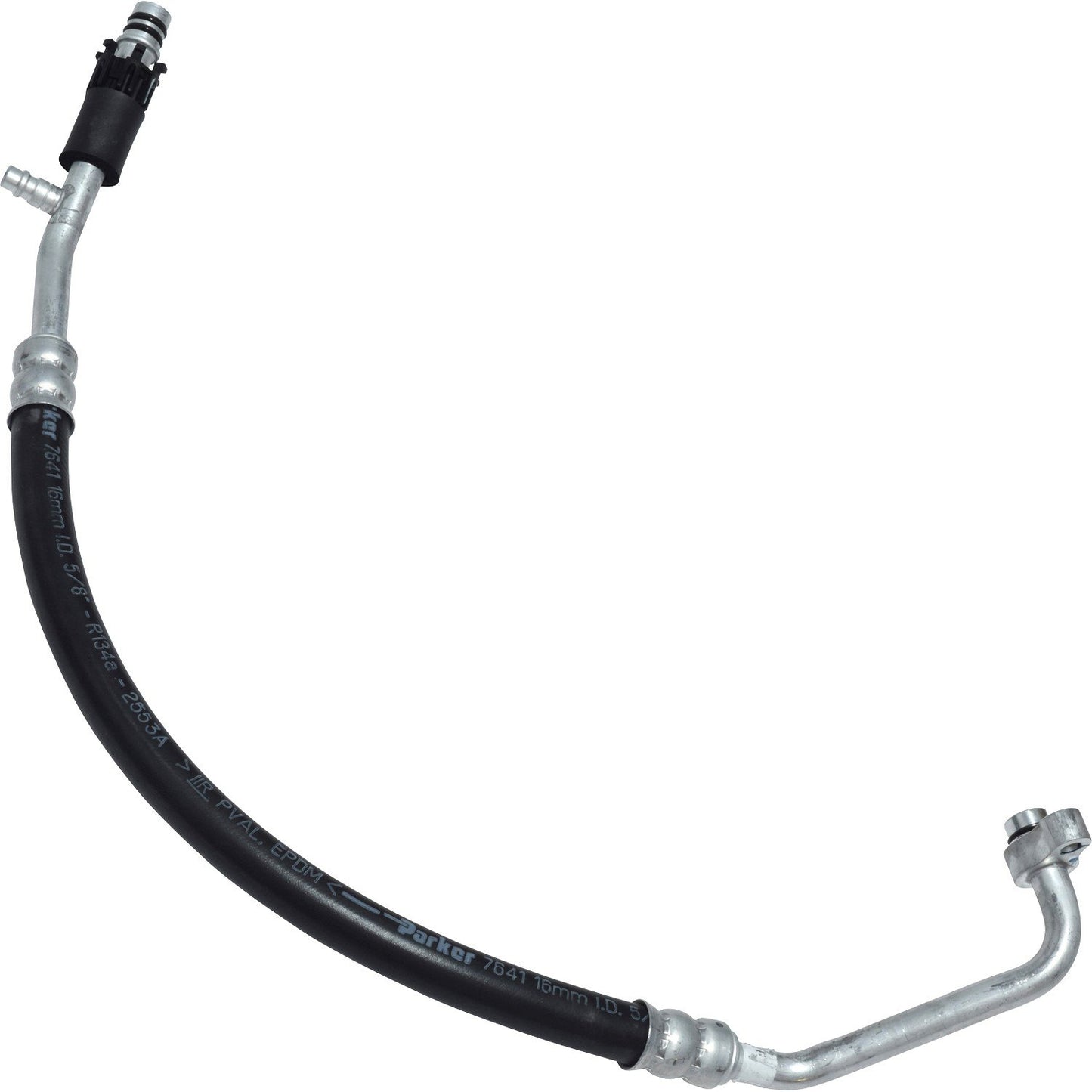 Front View of A/C Suction Line Hose Assembly UNIVERSAL AIR COND HA112283C