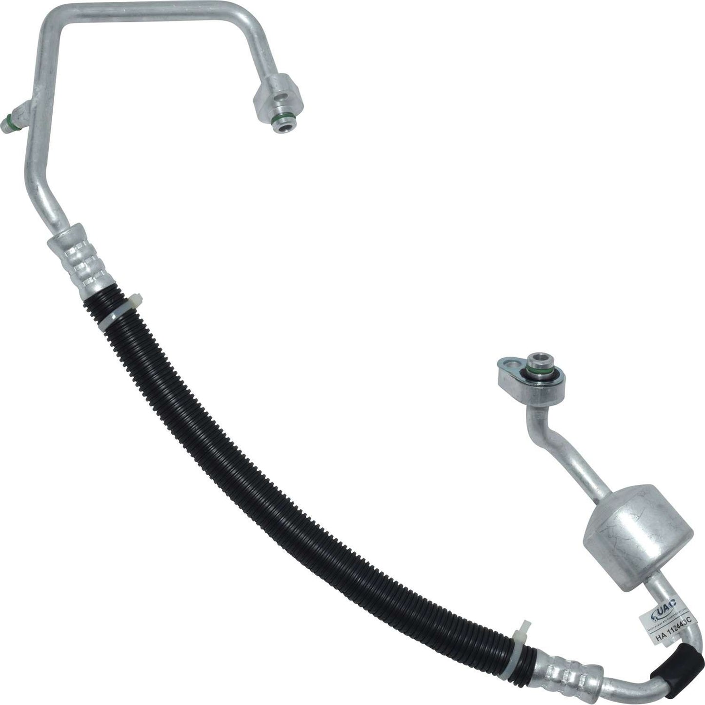 Front View of A/C Refrigerant Discharge Hose UNIVERSAL AIR COND HA112443C