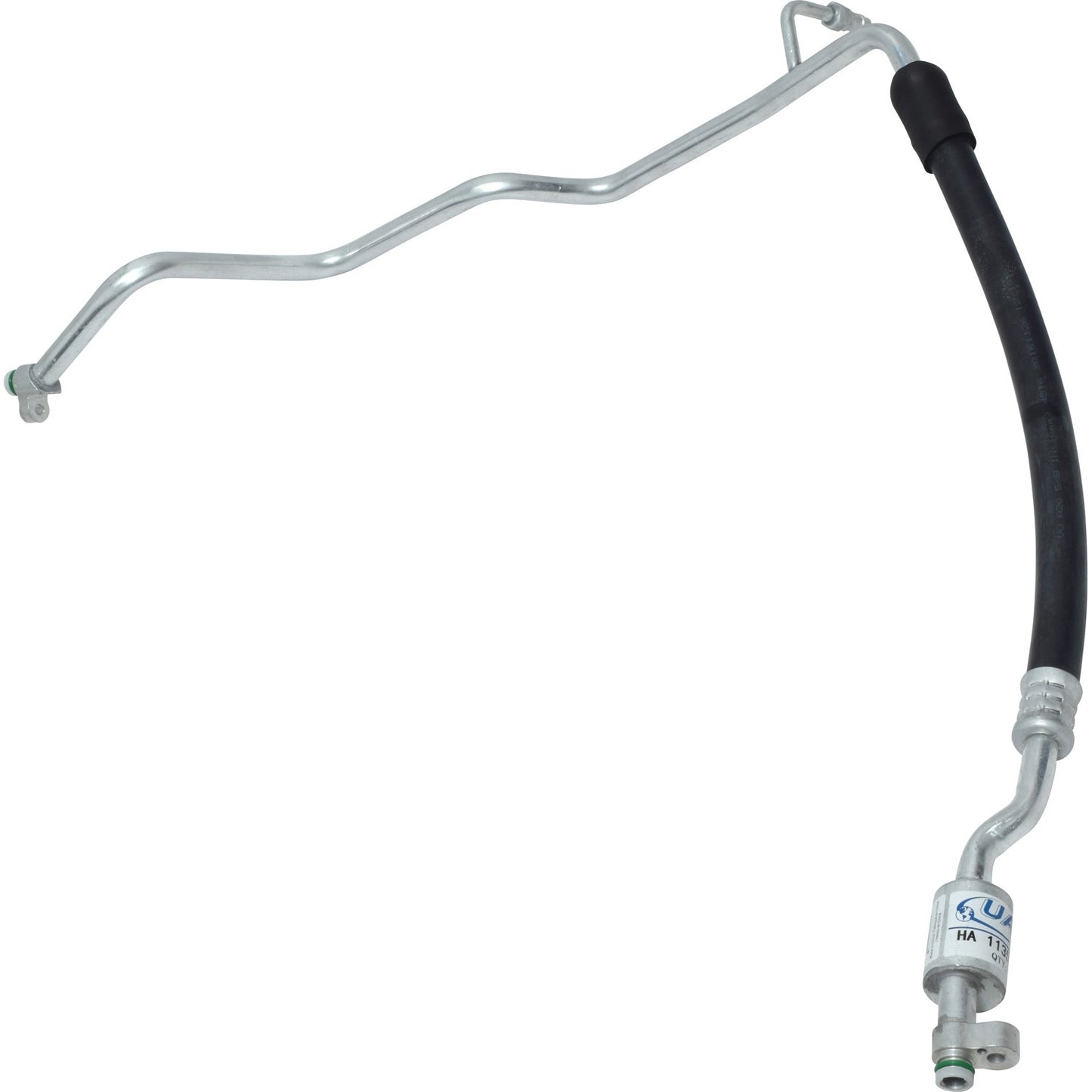 Back View of A/C Suction Line Hose Assembly UNIVERSAL AIR COND HA113576C