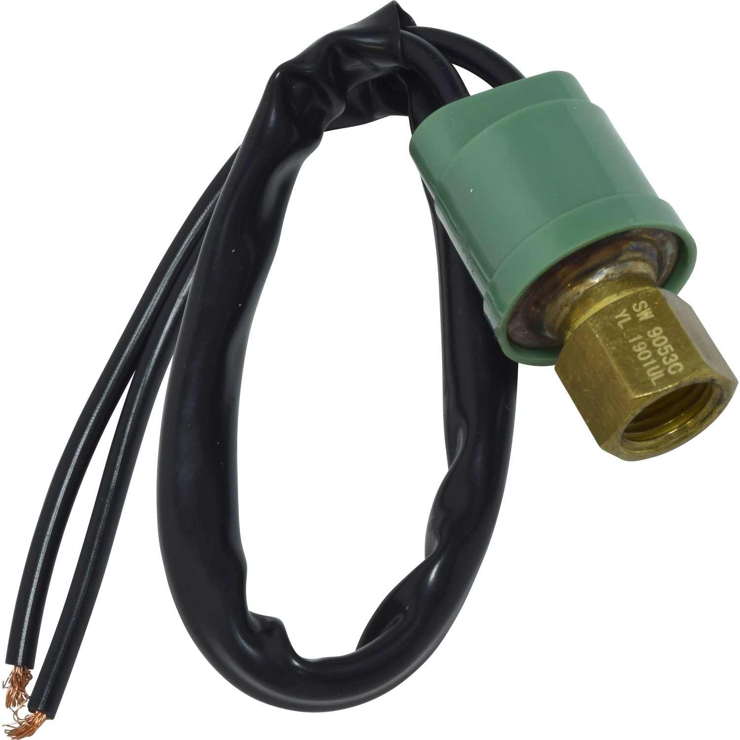 Front View of HVAC Pressure Switch UNIVERSAL AIR COND SW9053C