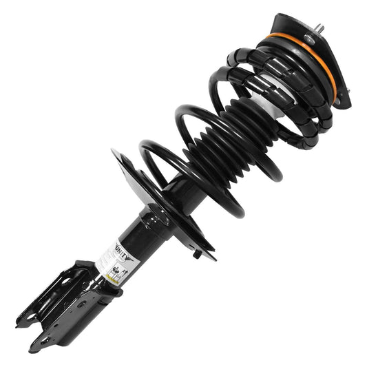 Angle View of Front Suspension Strut and Coil Spring Assembly UNITY 11020