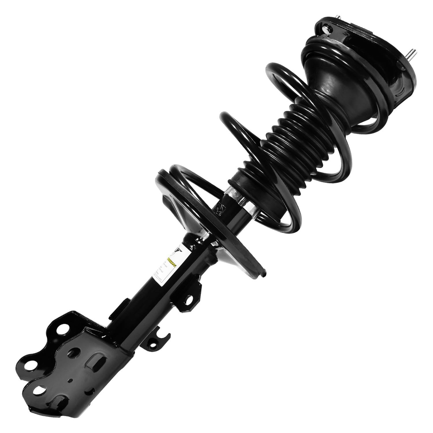 Angle View of Front Left Suspension Strut and Coil Spring Assembly UNITY 11101