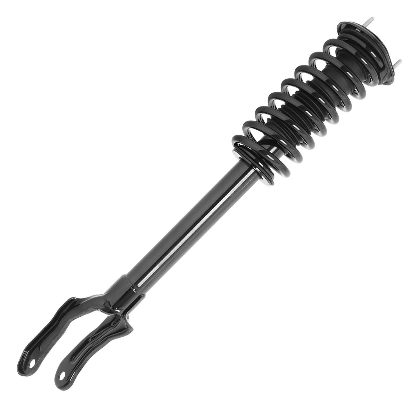 Front View of Front Right Suspension Strut and Coil Spring Assembly UNITY 11214