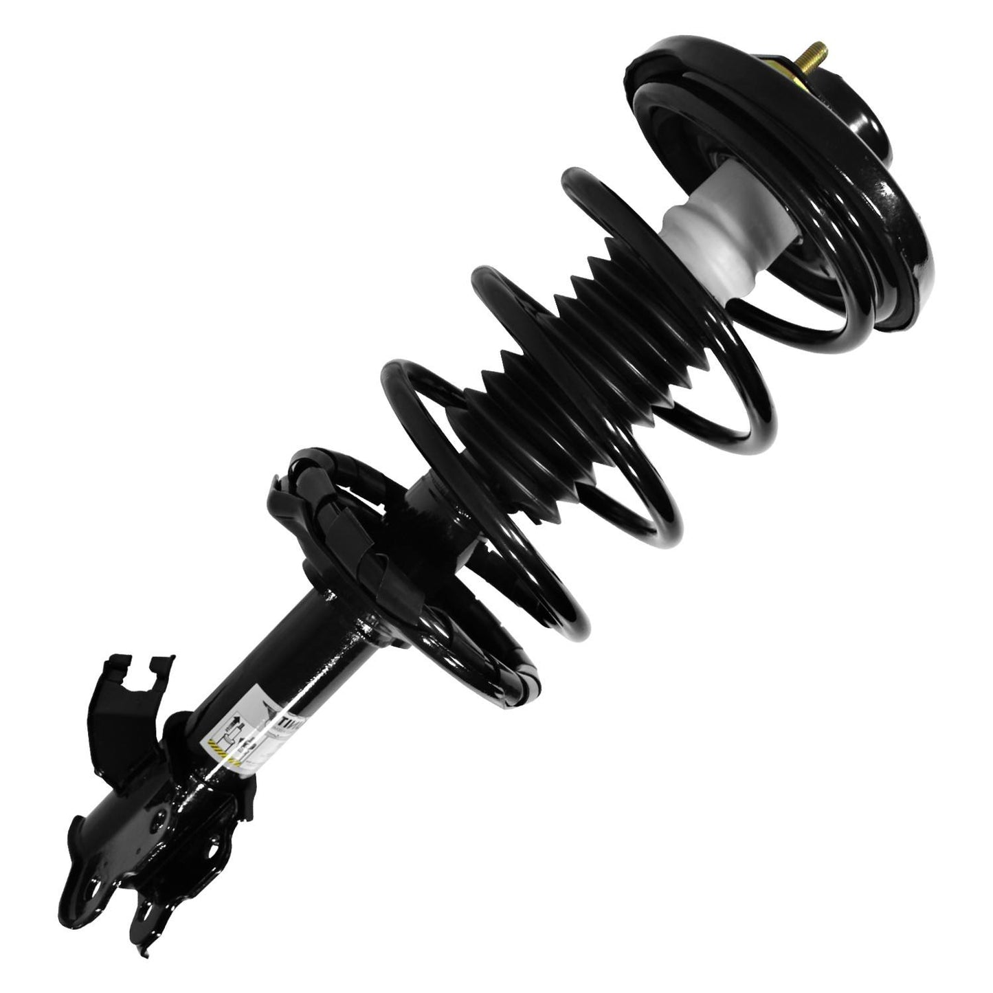 Angle View of Front Left Suspension Strut and Coil Spring Assembly UNITY 11431