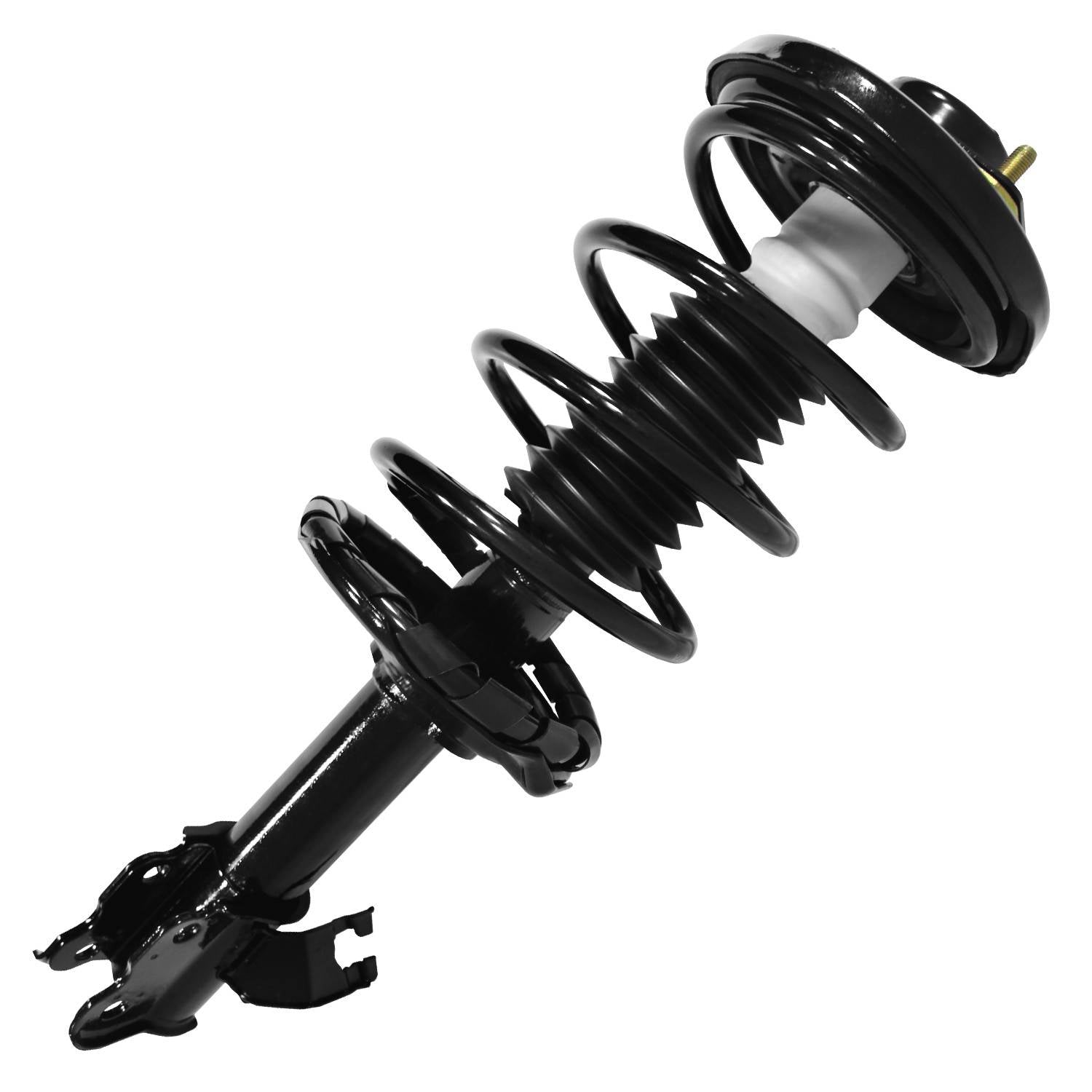 Front View of Front Right Suspension Strut and Coil Spring Assembly UNITY 11432