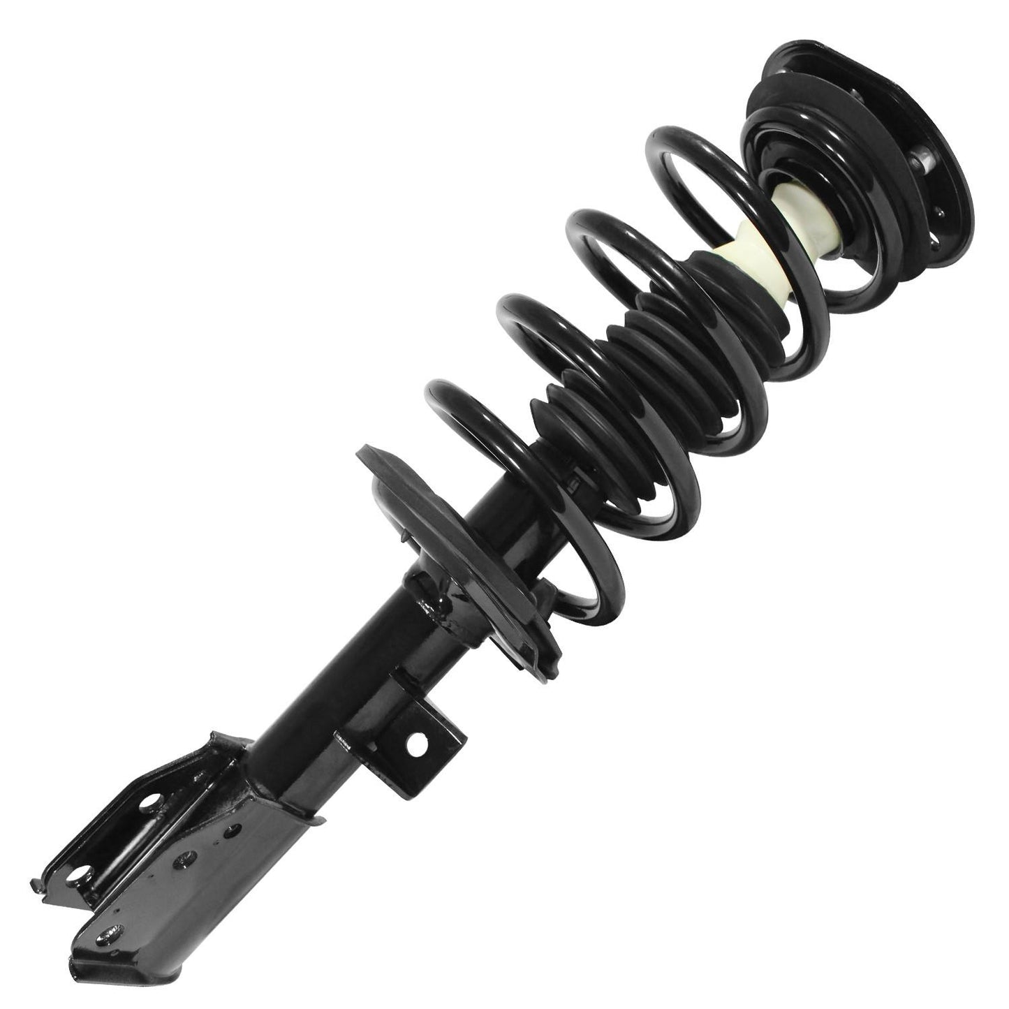 Front View of Front Left Suspension Strut and Coil Spring Assembly UNITY 11463