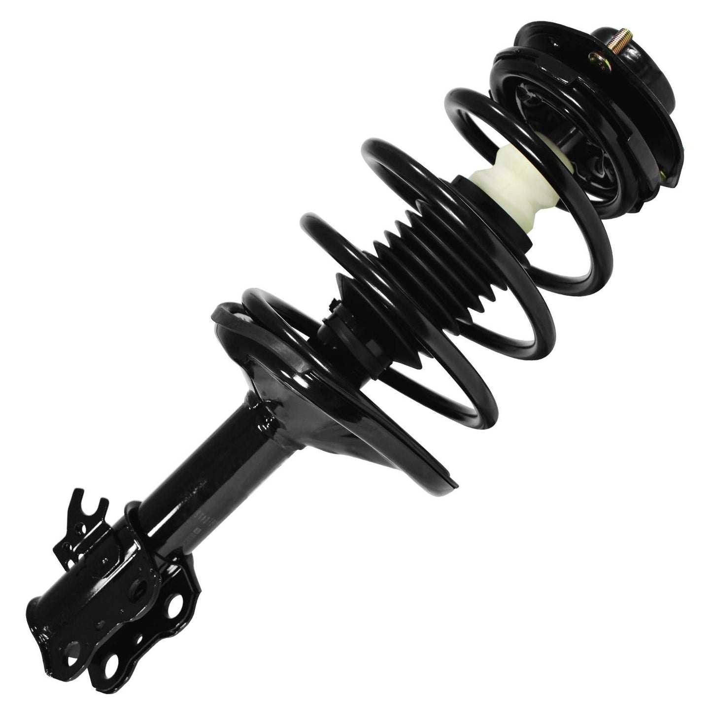 Front View of Front Left Suspension Strut and Coil Spring Assembly UNITY 11471