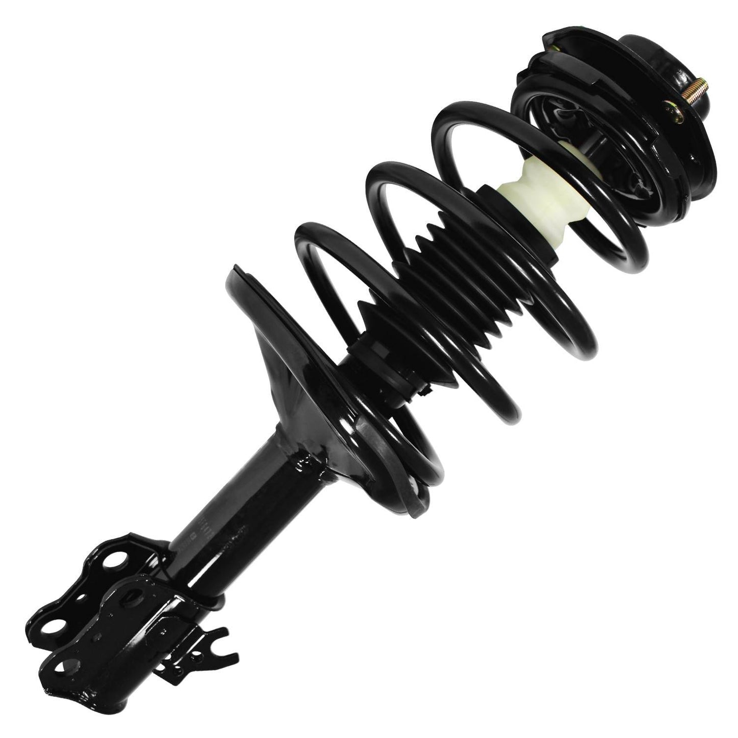 Front View of Front Right Suspension Strut and Coil Spring Assembly UNITY 11472