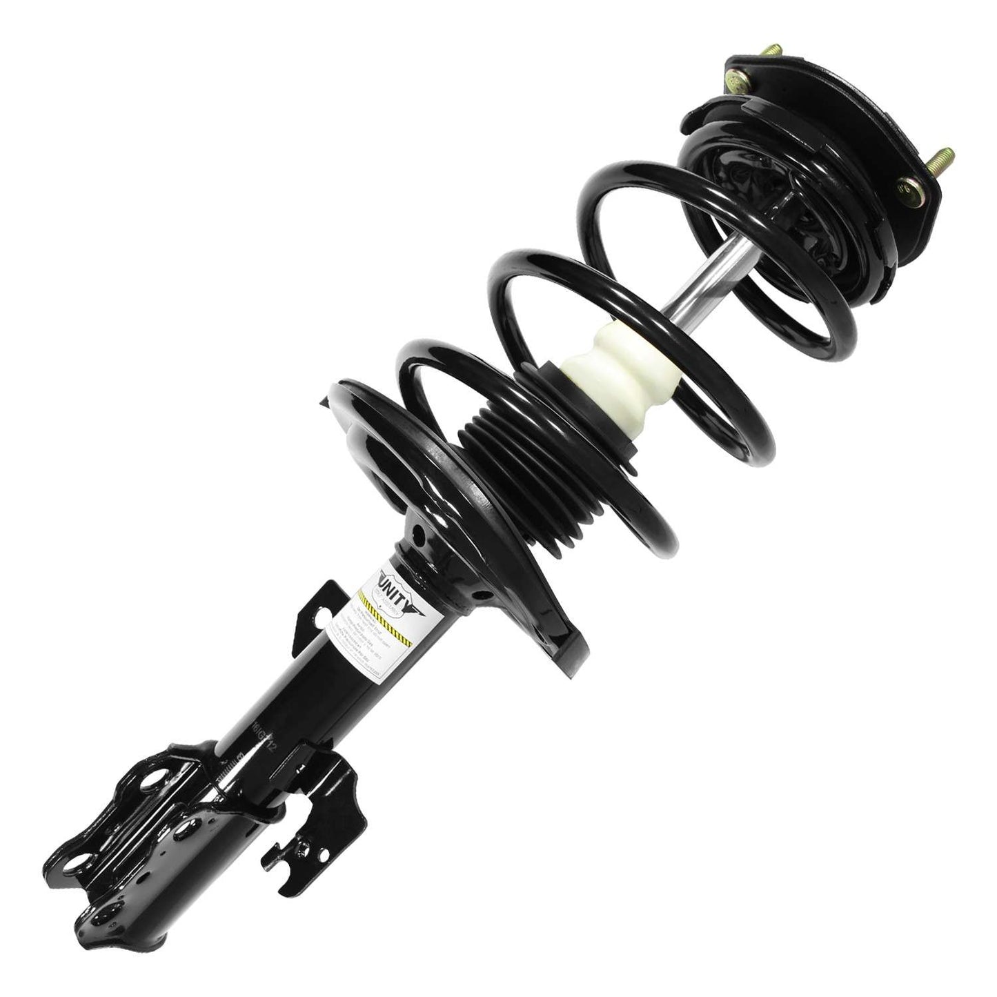 Angle View of Front Right Suspension Strut and Coil Spring Assembly UNITY 11712