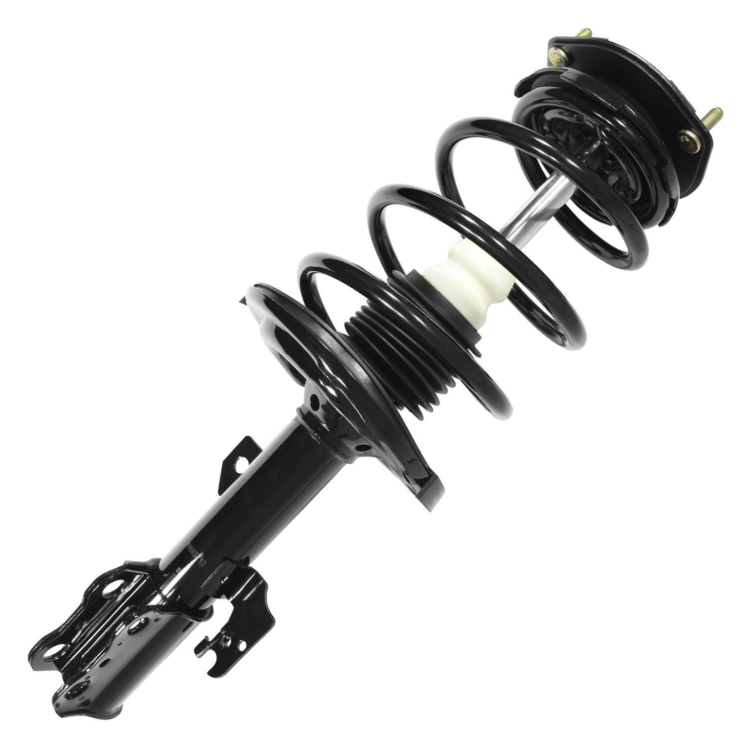 Front View of Front Right Suspension Strut and Coil Spring Assembly UNITY 11712