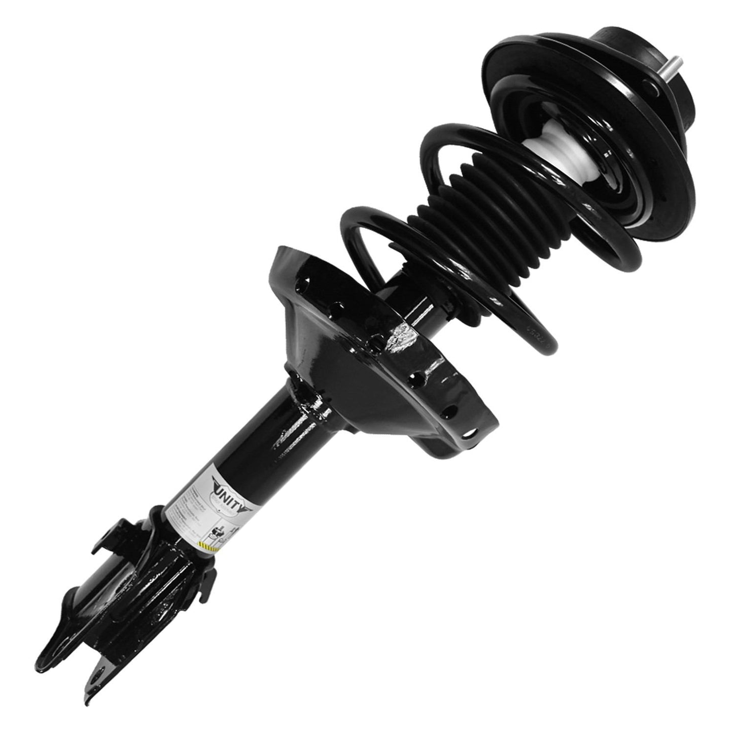 Angle View of Front Right Suspension Strut and Coil Spring Assembly UNITY 11906