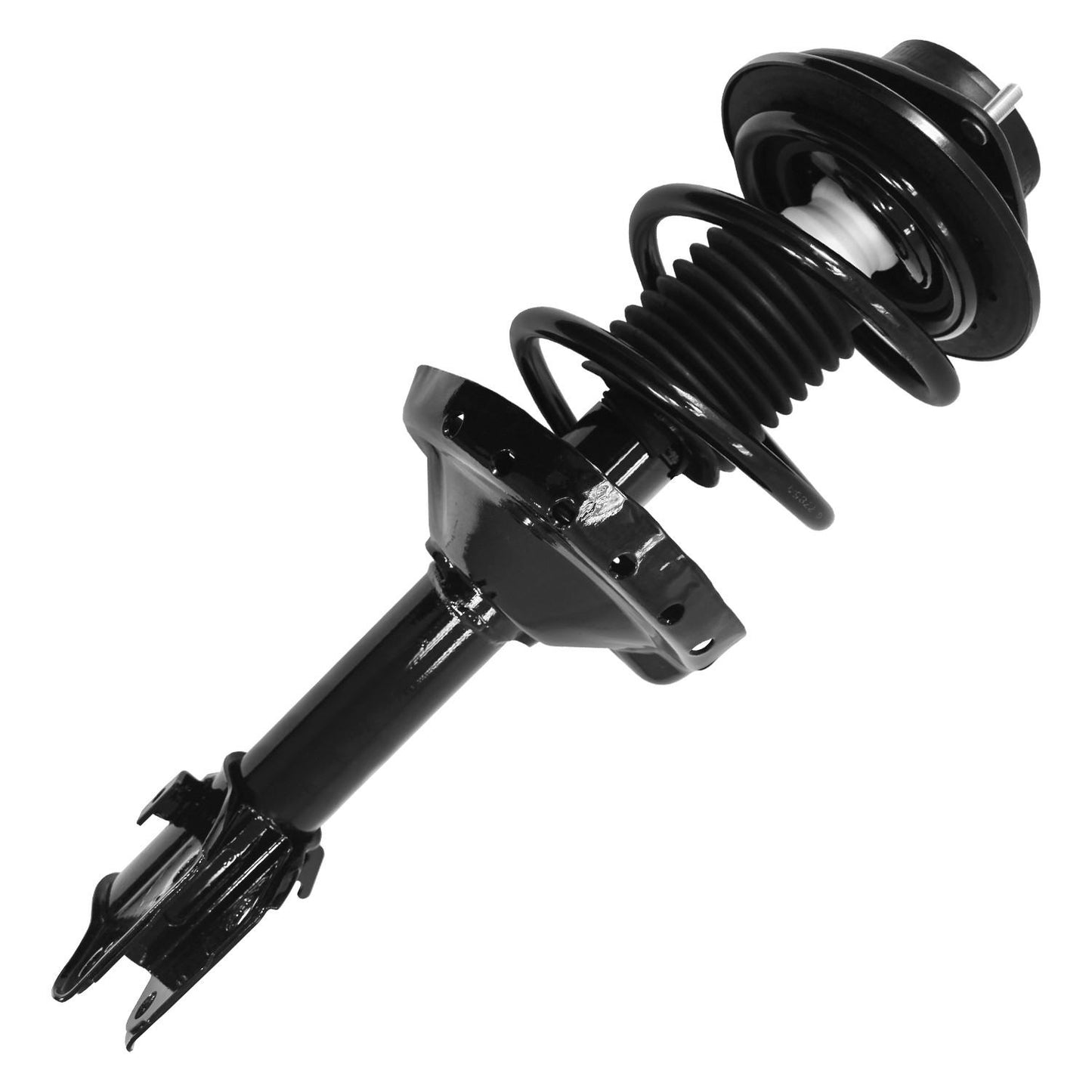 Front View of Front Right Suspension Strut and Coil Spring Assembly UNITY 11906