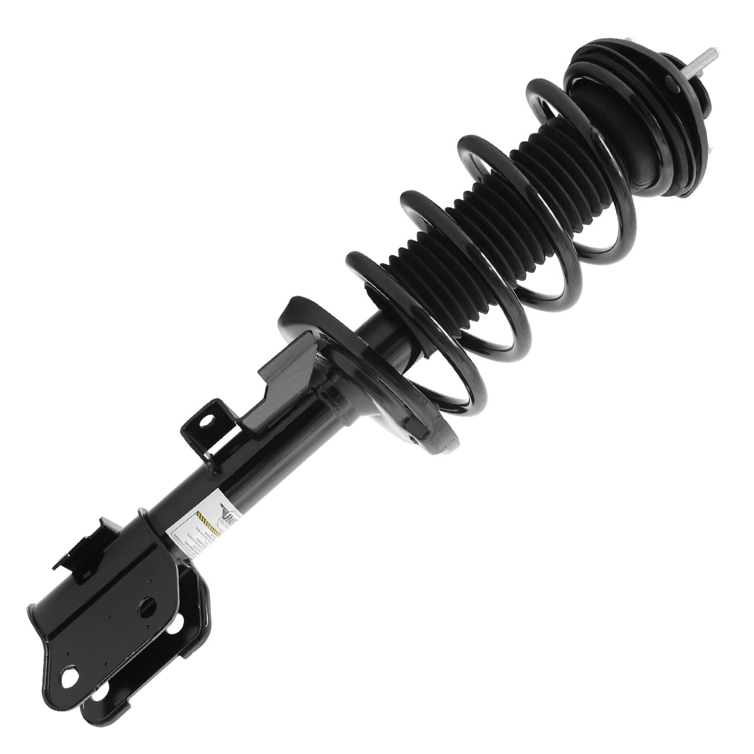 Angle View of Front Right Suspension Strut and Coil Spring Assembly UNITY 11908