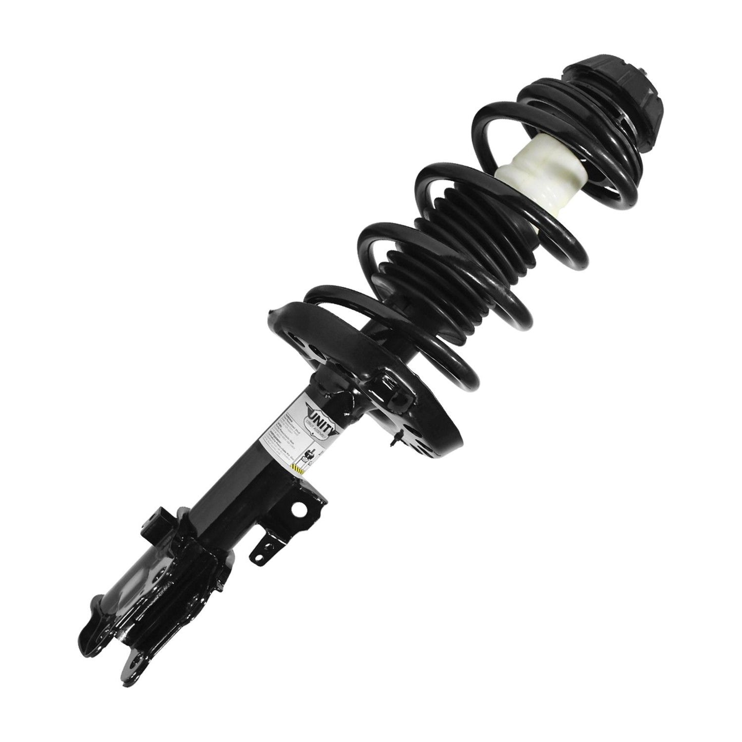 Angle View of Front Right Suspension Strut and Coil Spring Assembly UNITY 11934