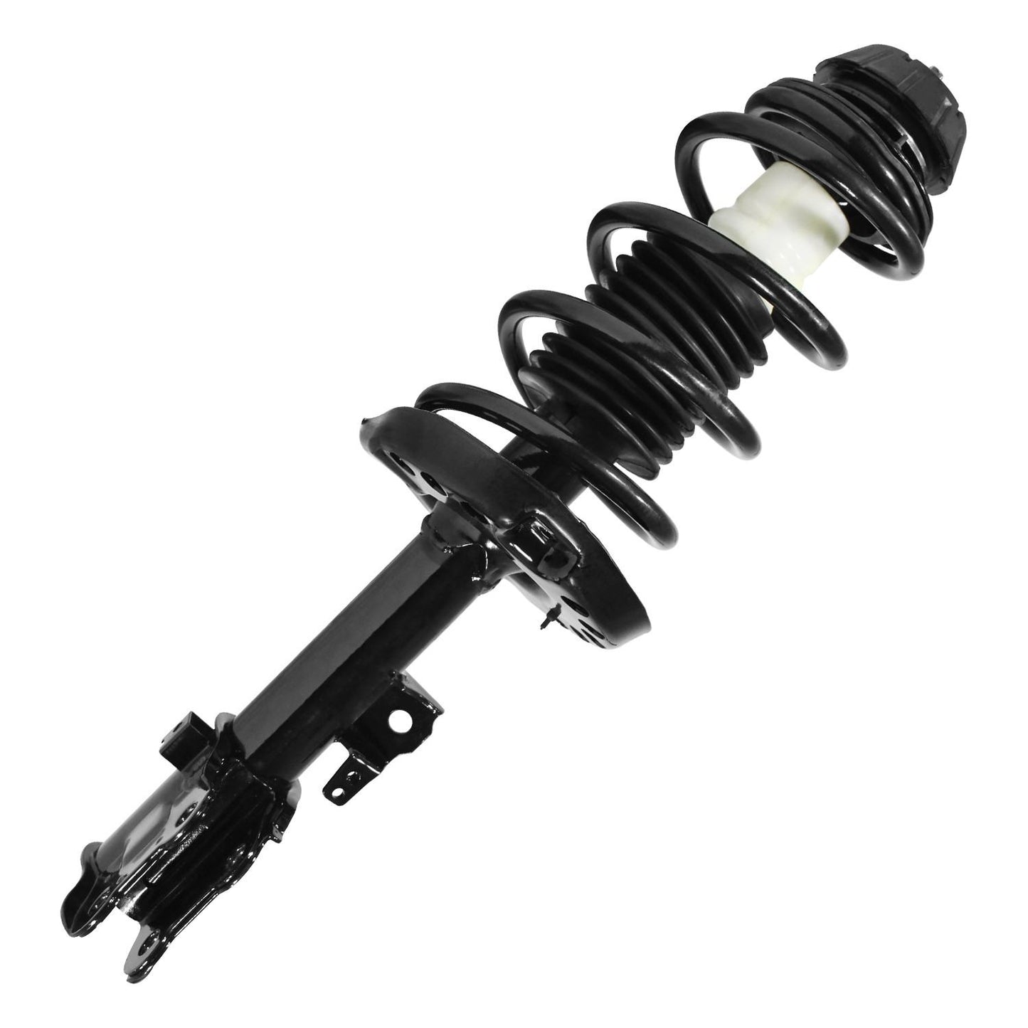 Front View of Front Right Suspension Strut and Coil Spring Assembly UNITY 11934