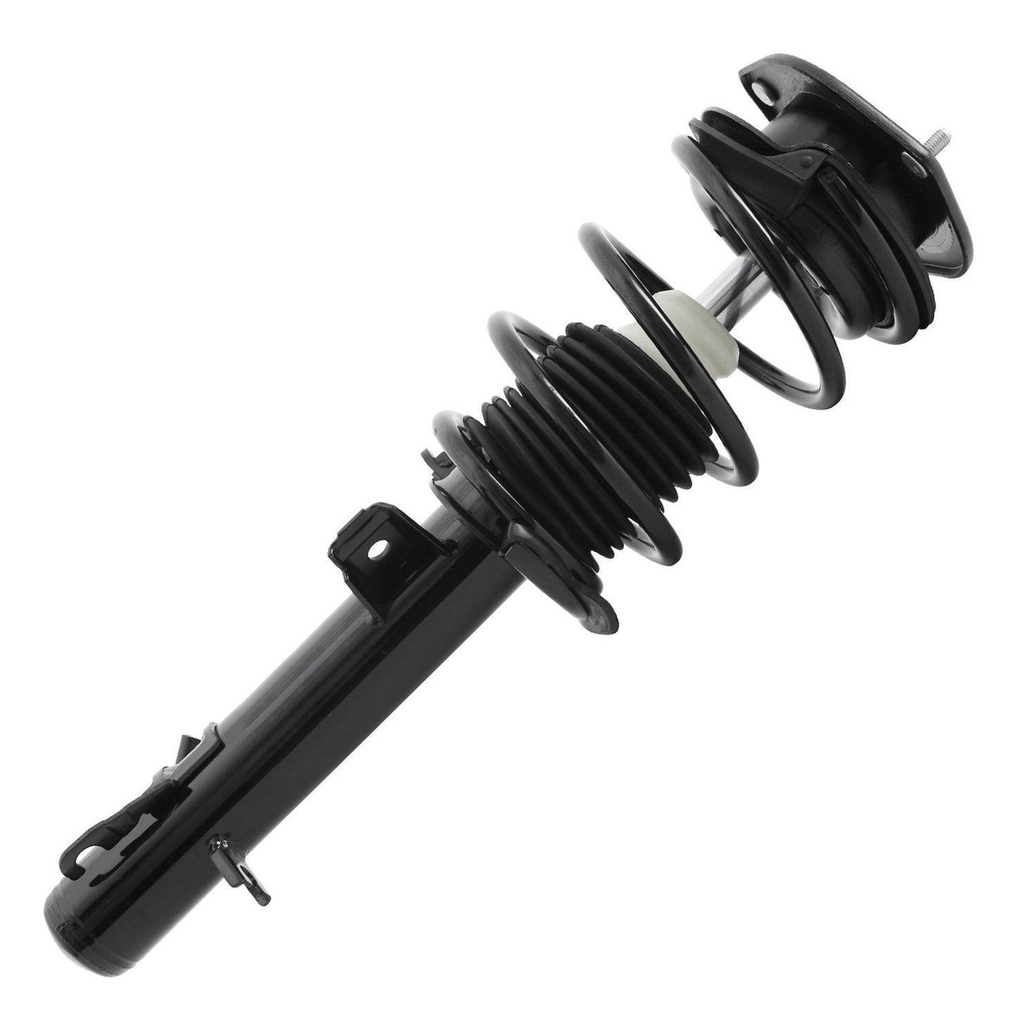 Front View of Front Left Suspension Strut and Coil Spring Assembly UNITY 11957