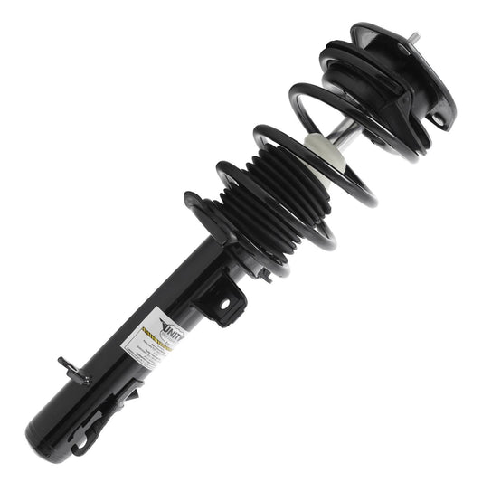 Angle View of Front Right Suspension Strut and Coil Spring Assembly UNITY 11958