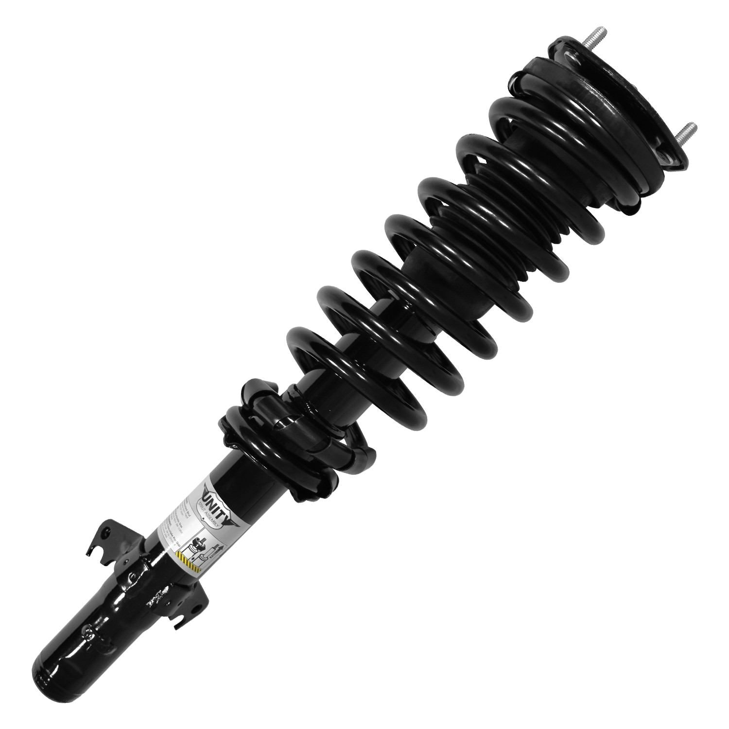 Angle View of Front Suspension Strut and Coil Spring Assembly UNITY 11990