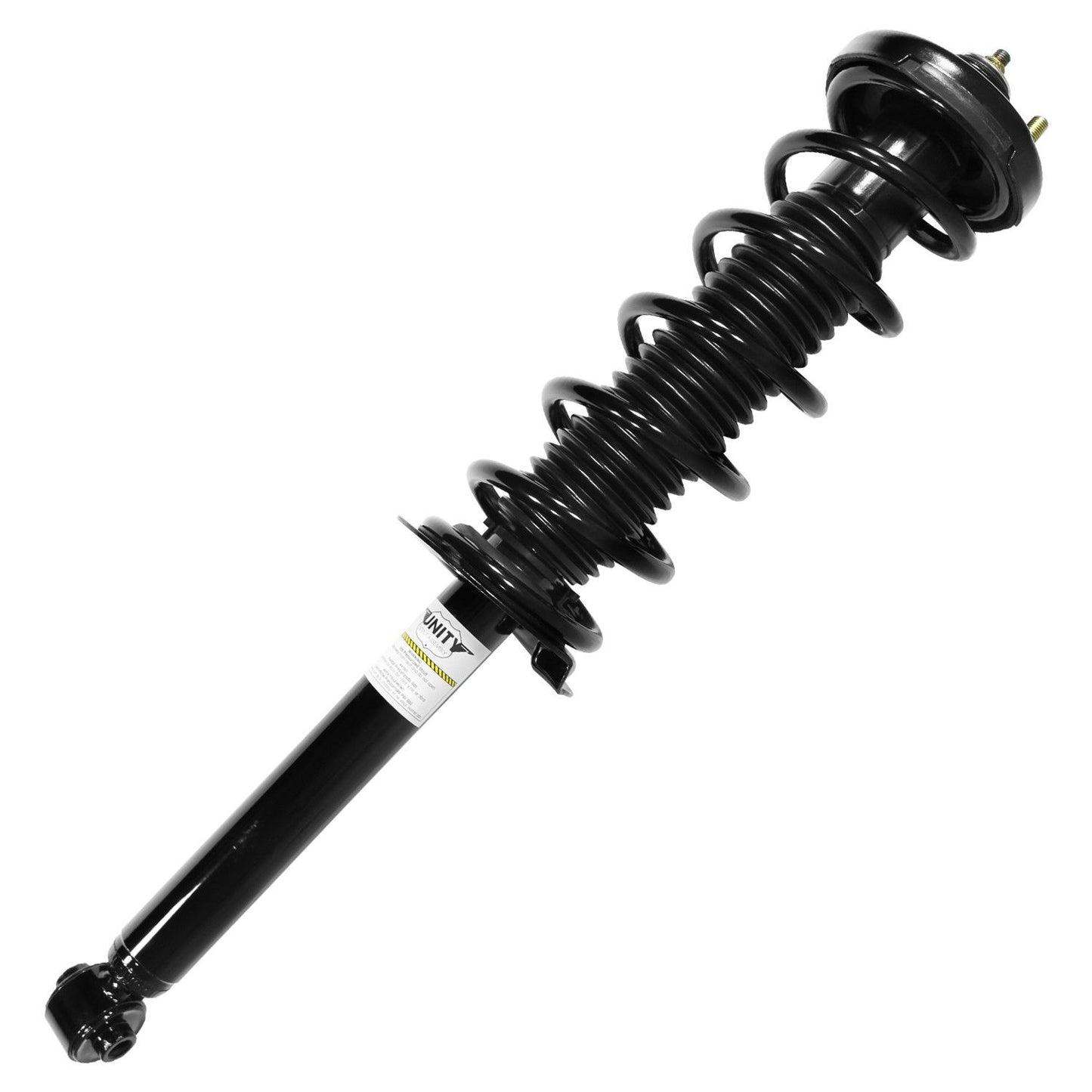 Angle View of Rear Suspension Strut and Coil Spring Assembly UNITY 15050