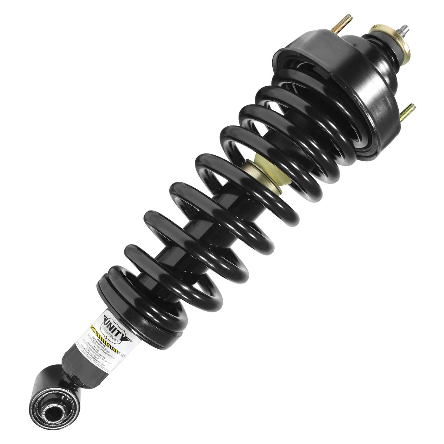 Angle View of Rear Suspension Strut and Coil Spring Assembly UNITY 15060